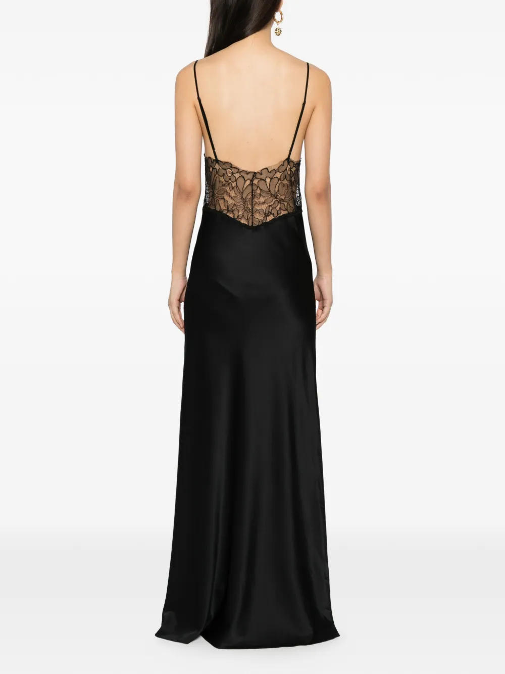 Kiki de Montparnasse Amelie maxi-jurk Zwart