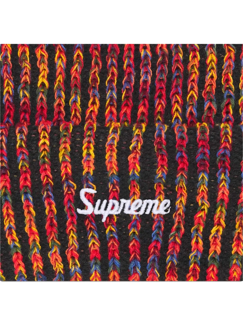 Supreme Loose Gauge Beanie Hat In Multi