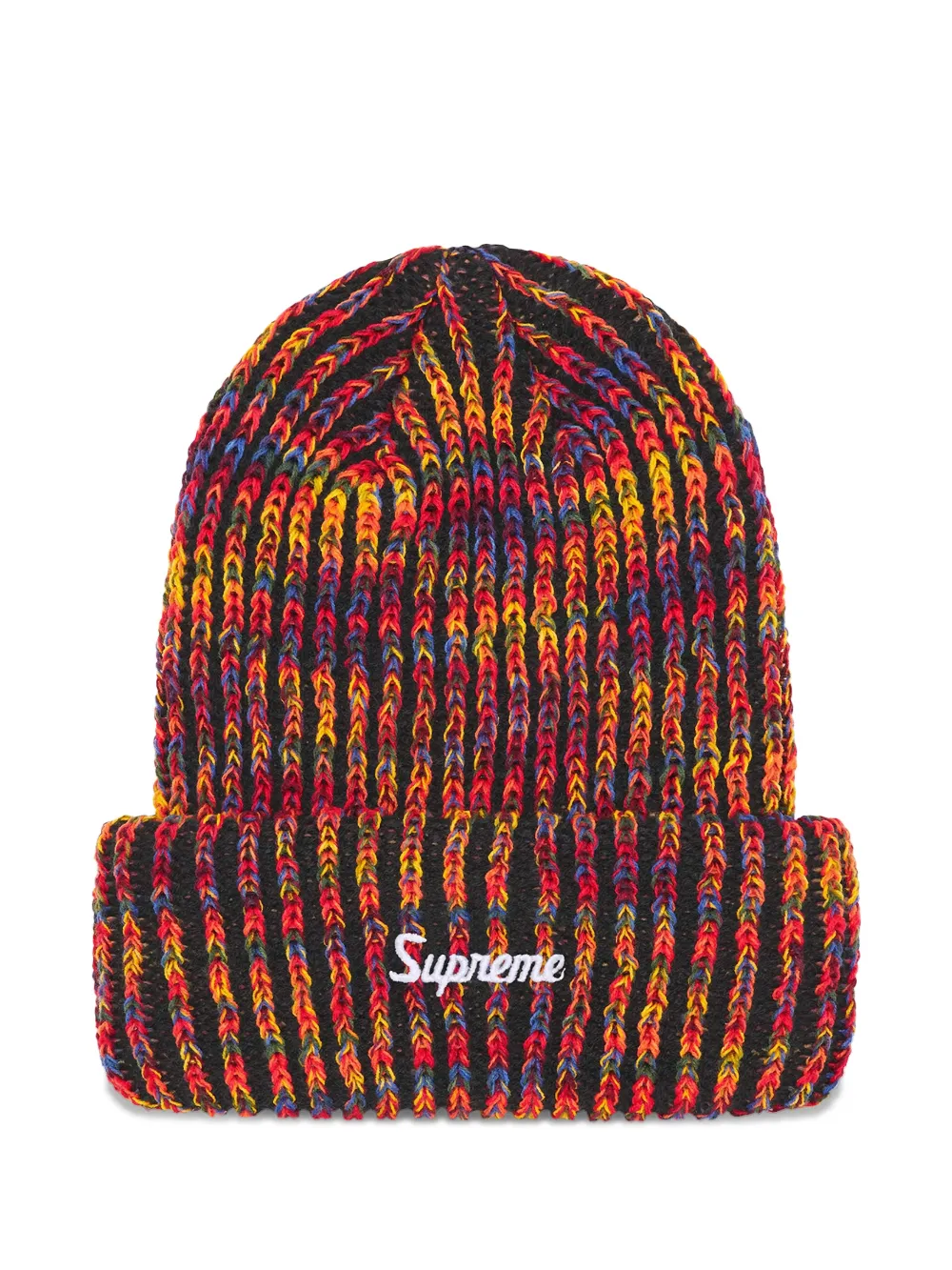 Supreme loose gauge beanie hat | Black | Image 1