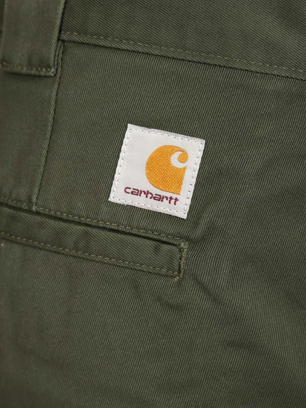 Carhartt WIP Master twill broek Groen