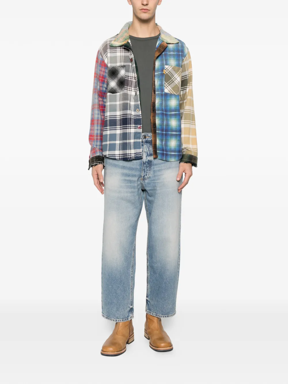 ICON DENIM Leo faded jeans - Blauw