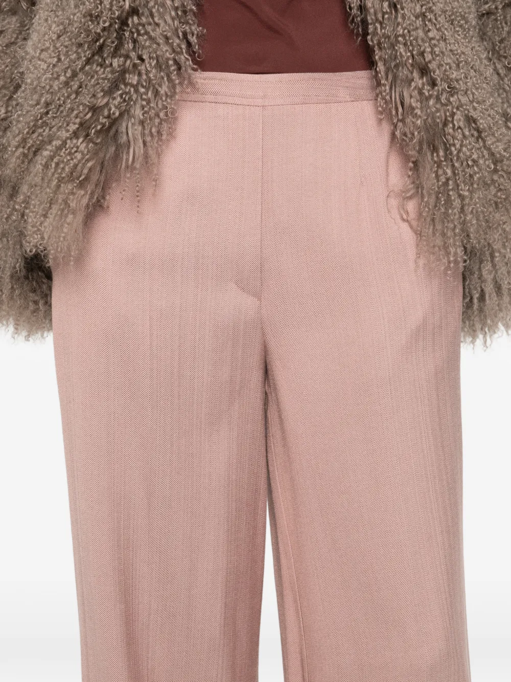 Forte Forte Wide-leg Trousers In Pink