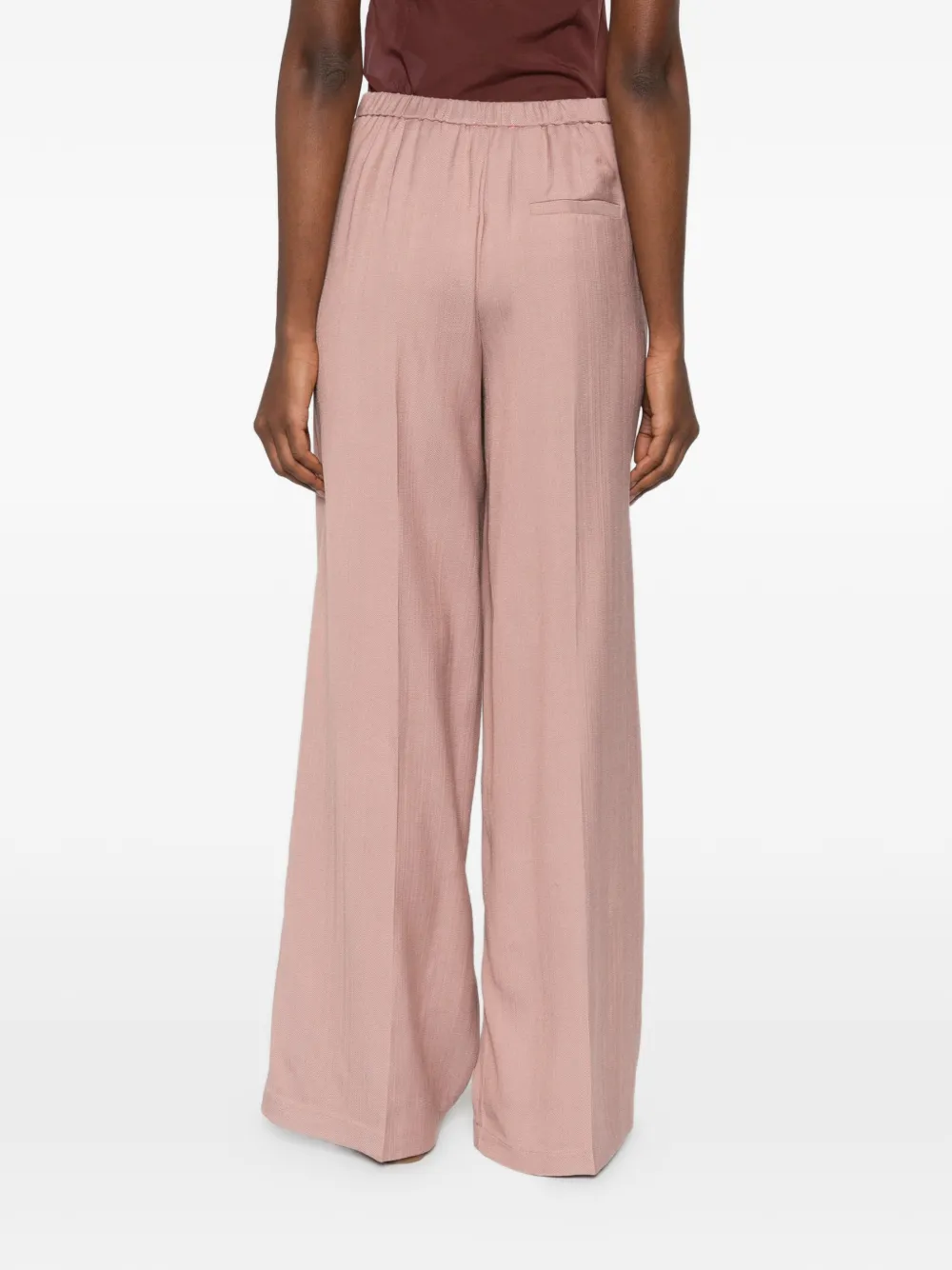 Forte Forte Wide-leg Trousers In Pink