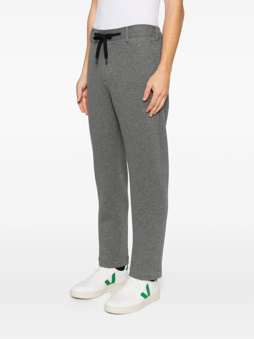 Officina 36 Drawstring-fastening Trousers In Gray