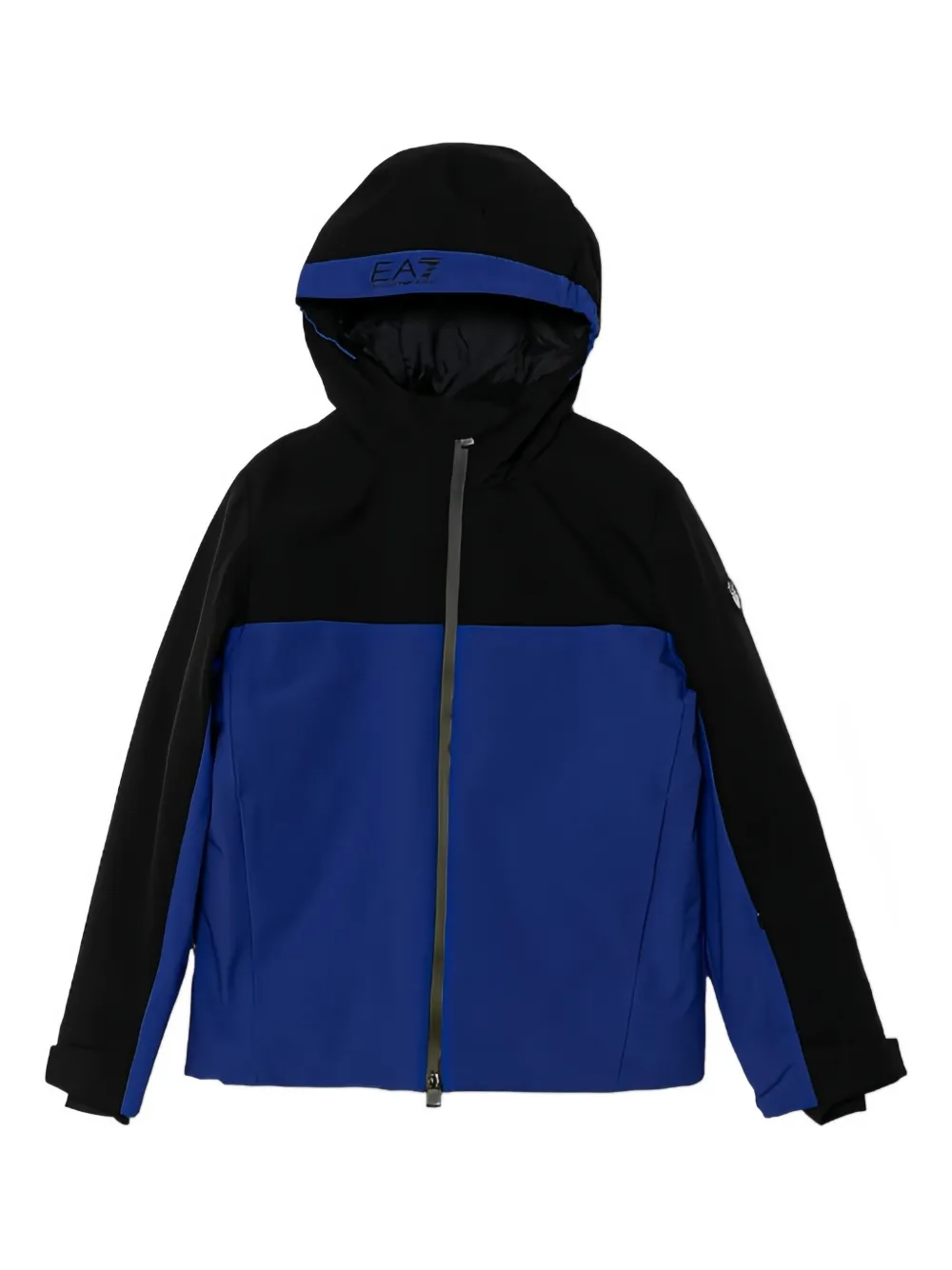 Ea7 Emporio Armani hooded jacket - Blu