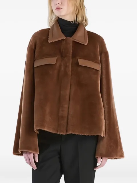 Desa Collection collar pocket reversible jacket