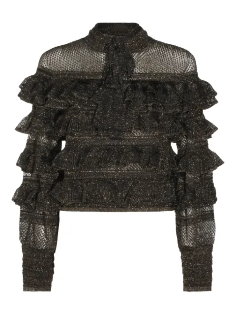 ZIMMERMANN Rebellion ruffled tie top