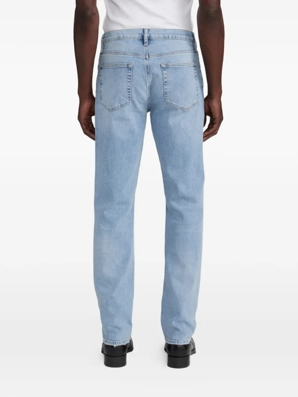 FRAME Jeans met vijf zakken Blauw
