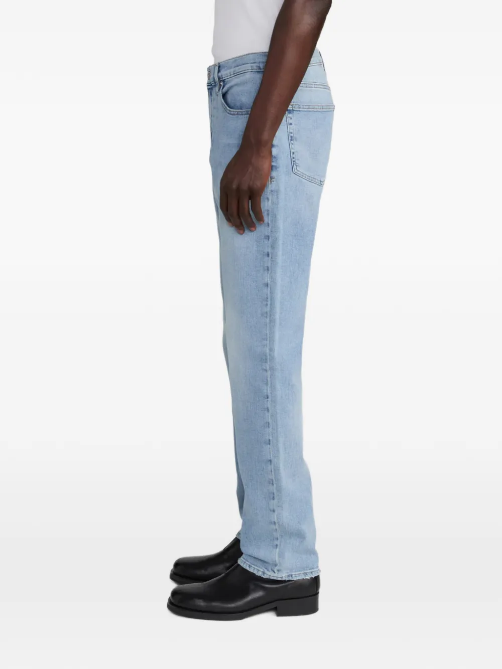 FRAME Jeans met vijf zakken Blauw
