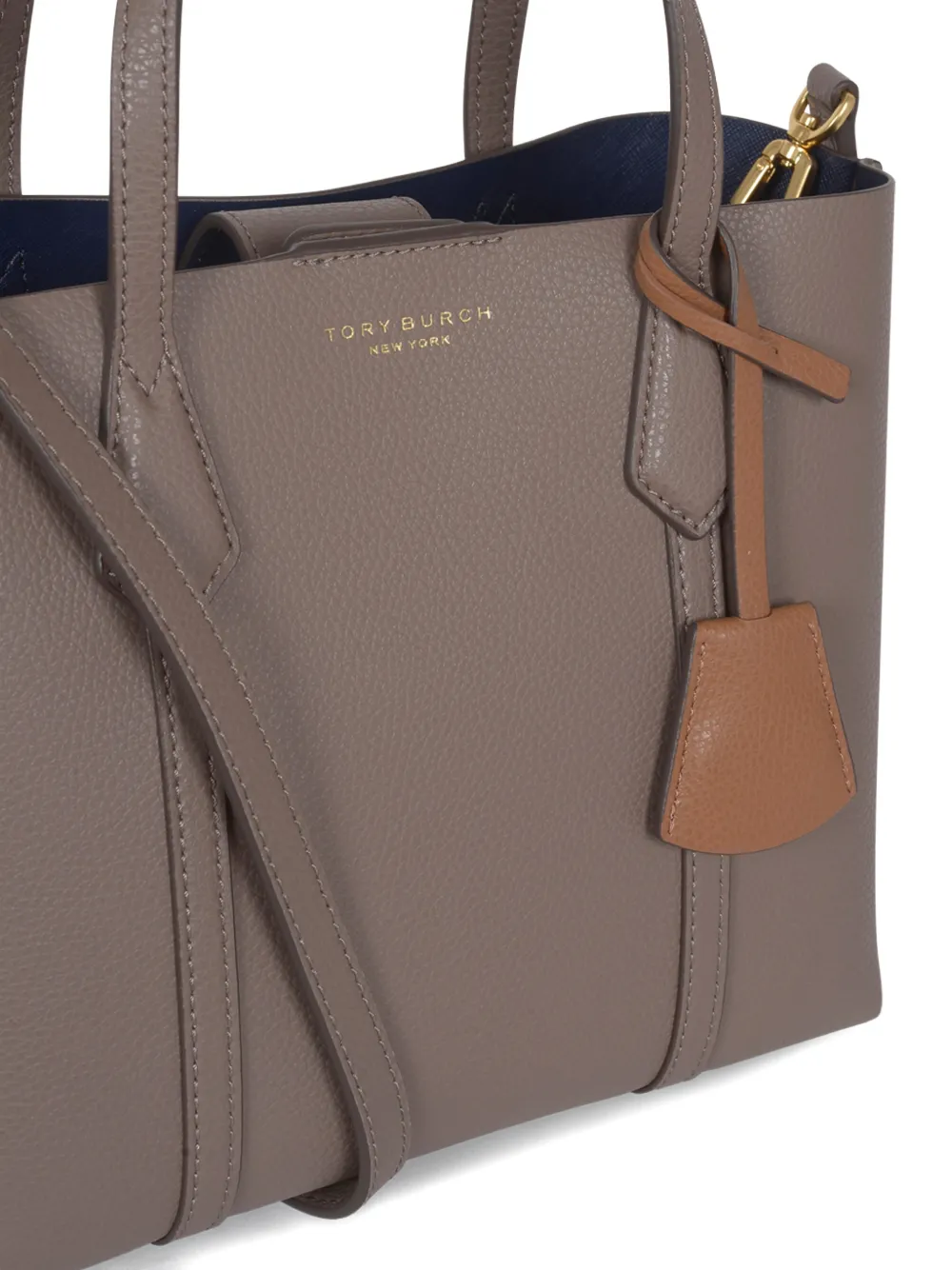 Tory Burch Shopper met handgreep Grijs