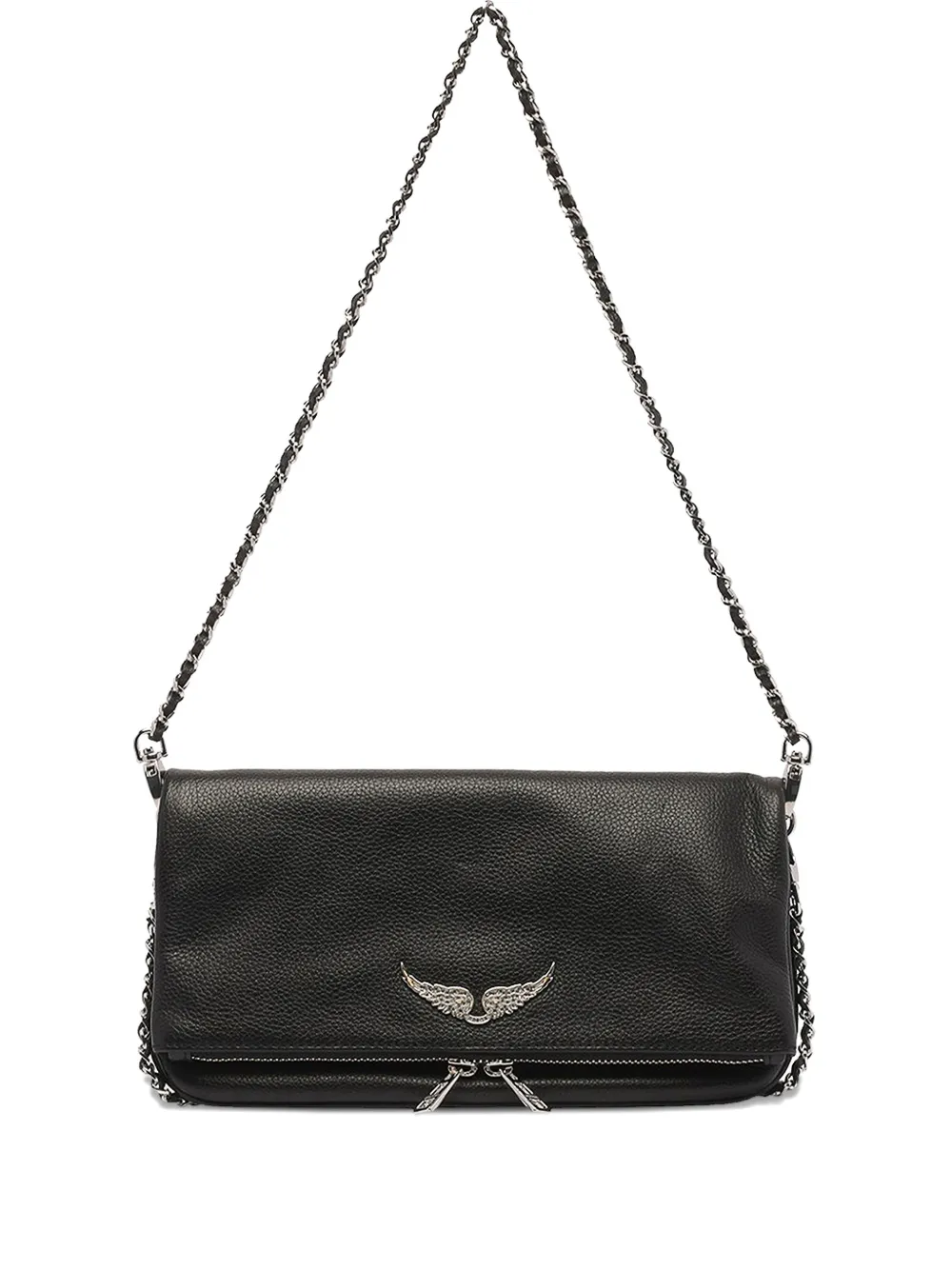Zadig&Voltaire Borsa a tracolla Rock con catena - Nero