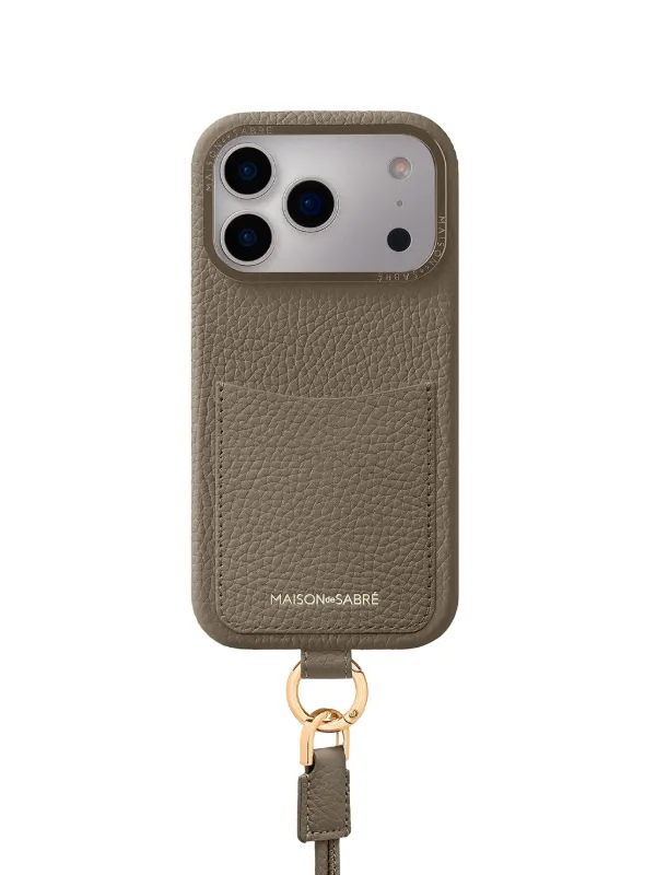 MAISON de SABRÉ Sling Phone CaseiPhone17 MAISON De SABRÉ Sling iPhone 17 Pro Max Case | Neutrals | FARFETCH SG