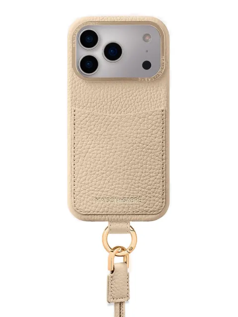 MAISON de SABRÉ حافظة iPhone 17 pro 'ذا سلينغ' بفتحة بطاقة