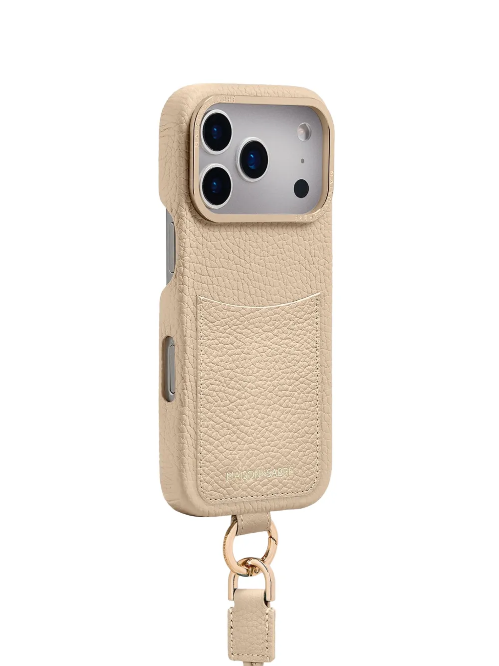  Maison De Sabré Sling Iphone 17 Pro Max Case - Neutrals 