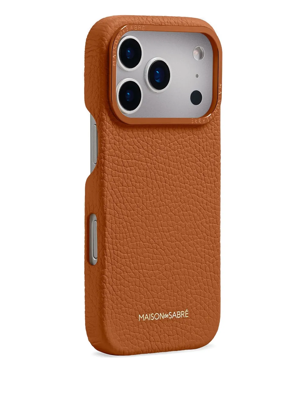 Maison De Sabre Logo-lettering Iphone 17 Pro Case In Red