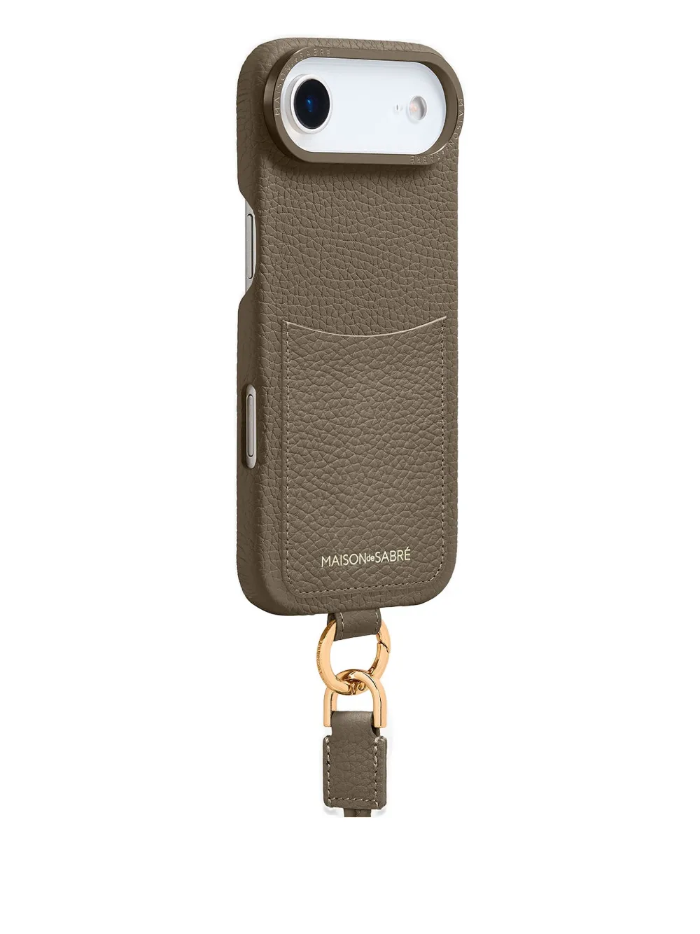 Maison De Sabre The Sling Card-slot Iphone 17 Air Case In Neutral