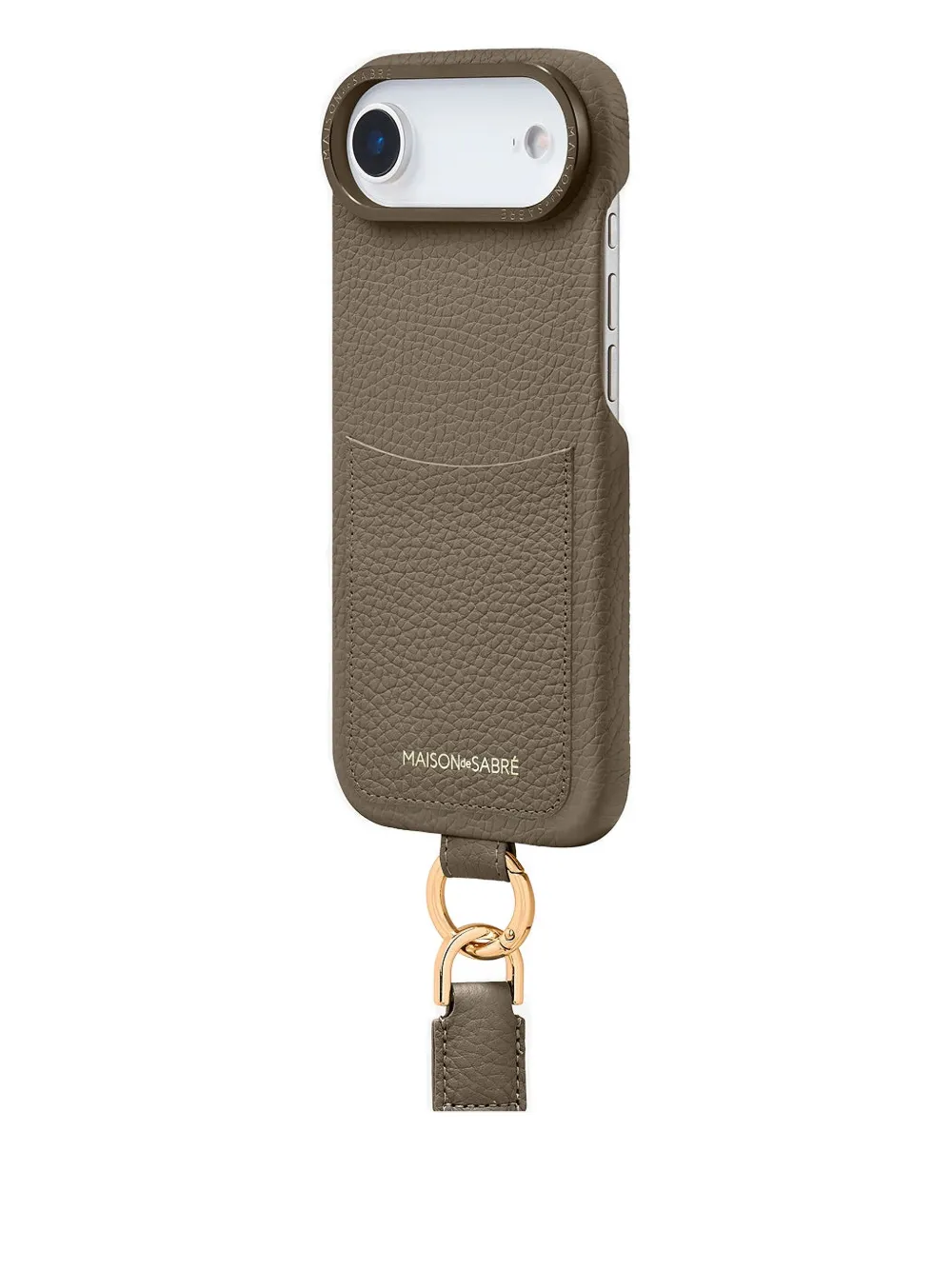 Maison De Sabre The Sling Card-slot Iphone 17 Air Case In Neutral