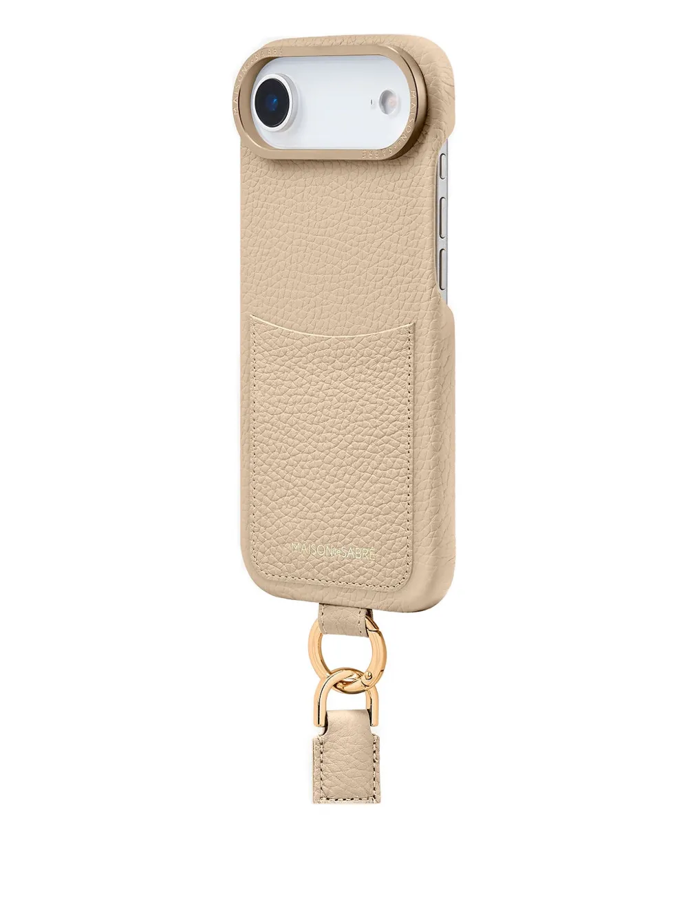 Maison De Sabre The Sling Card-slot Iphone 17 Air Case In Neutral