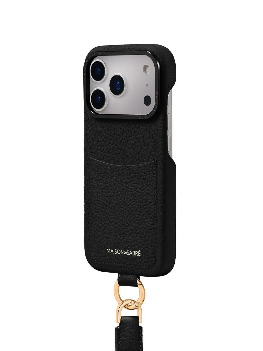  Maison De Sabré Sling Iphone 17 Pro Max Case - Black 
