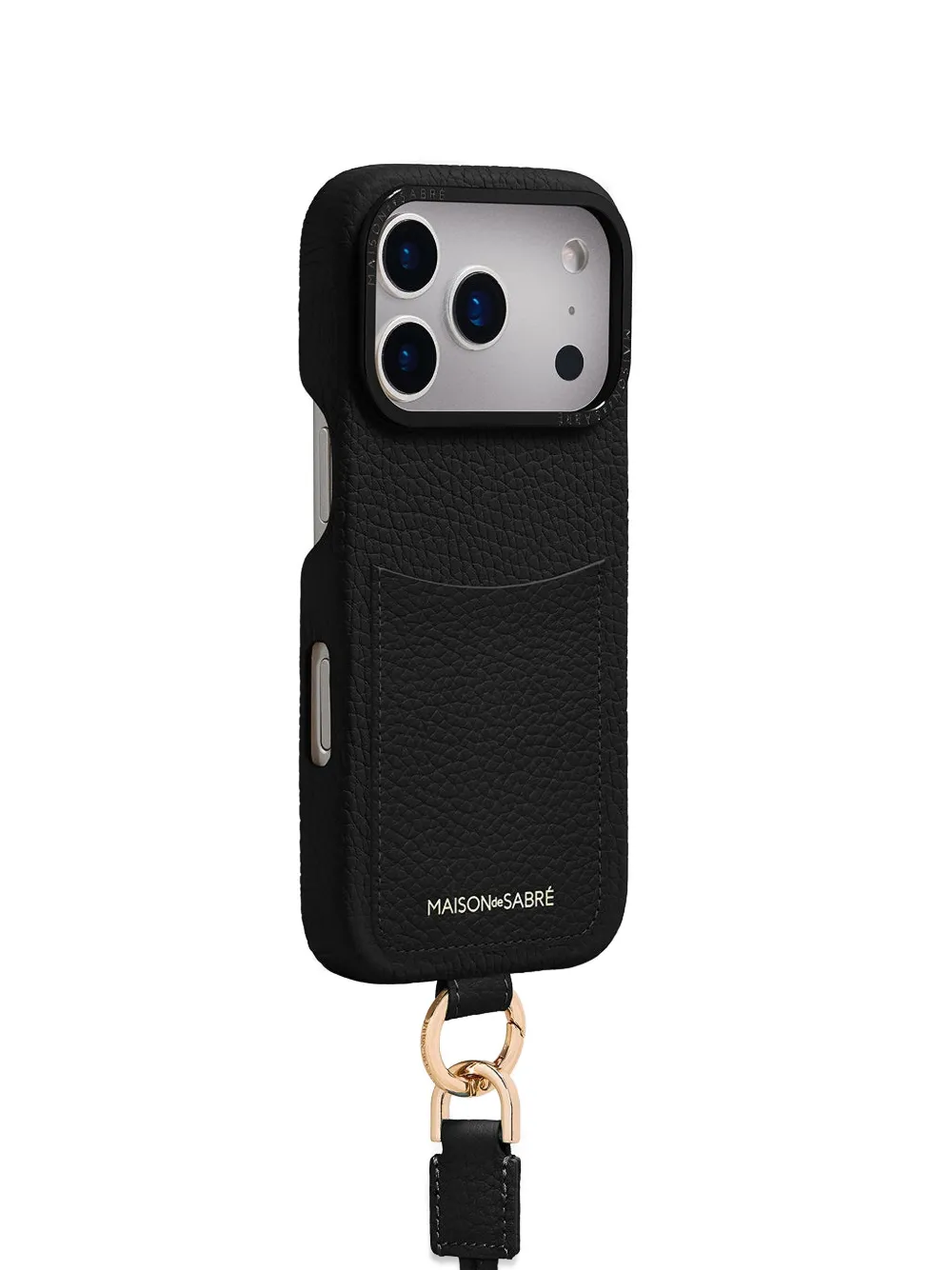 MAISON De SABRÉ Sling iPhone 17 Pro Max ケース | ブラック