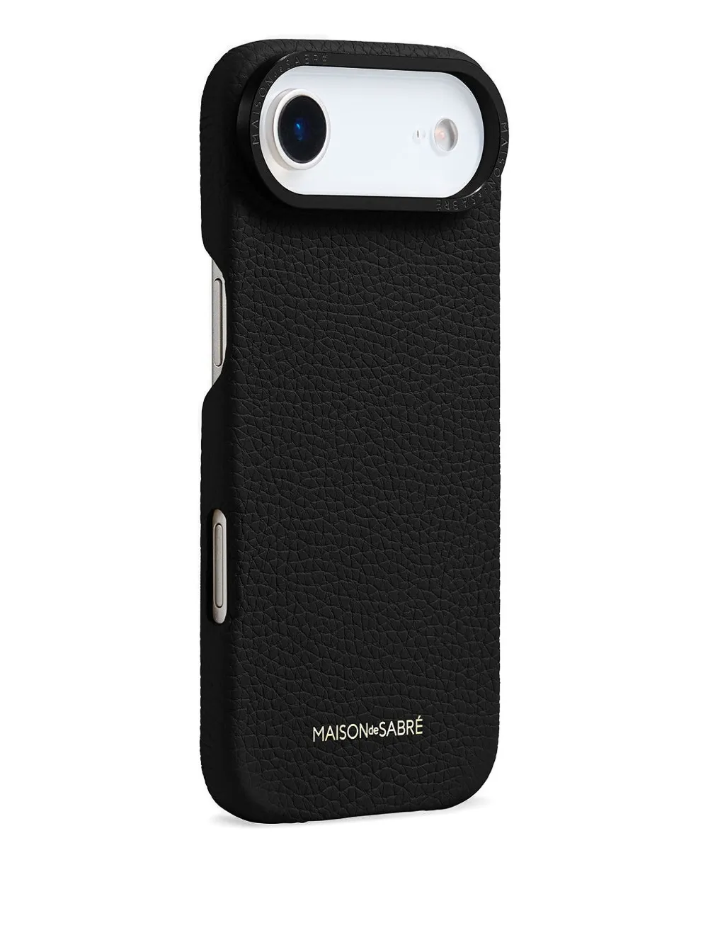 Maison De Sabre Logo-lettering Iphone 17 Air Case In Black