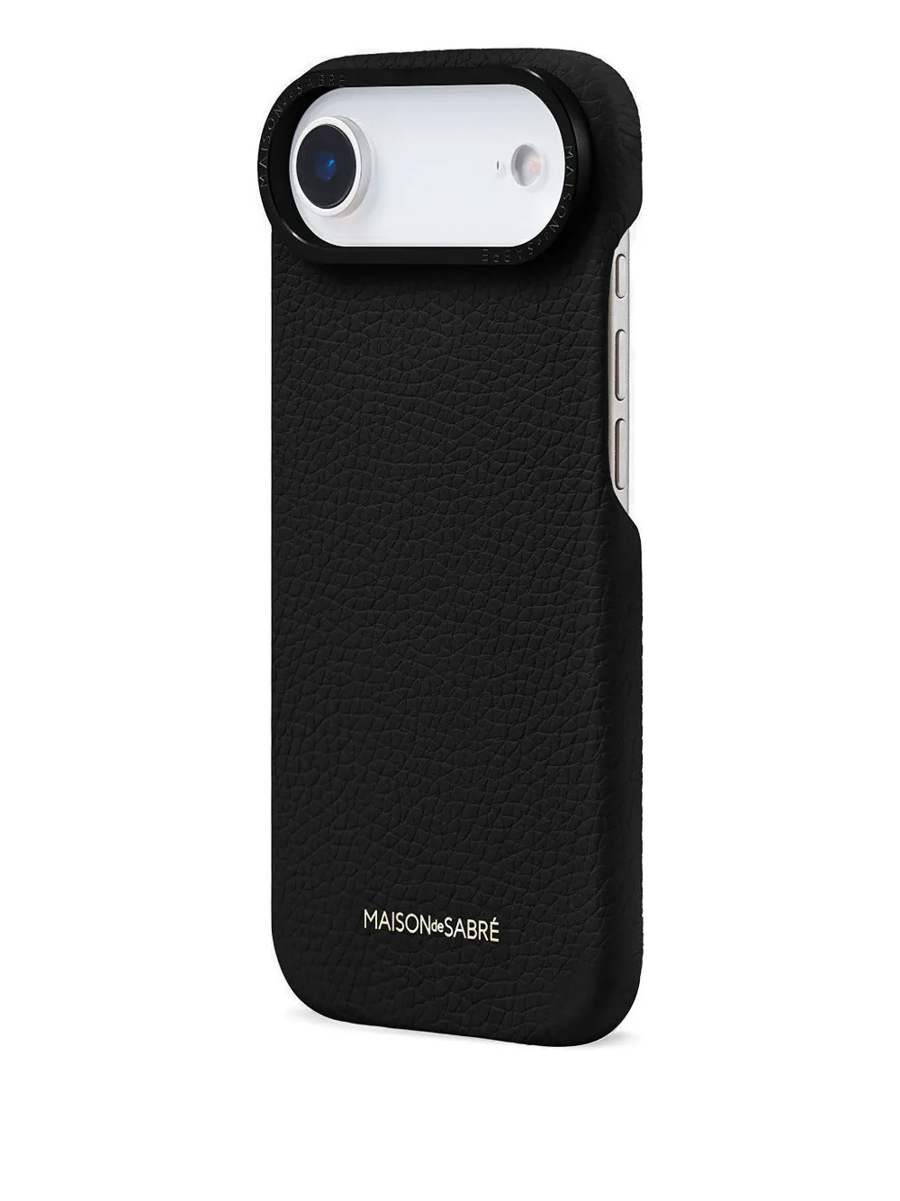 Maison De Sabre Logo-lettering Iphone 17 Air Case In Black