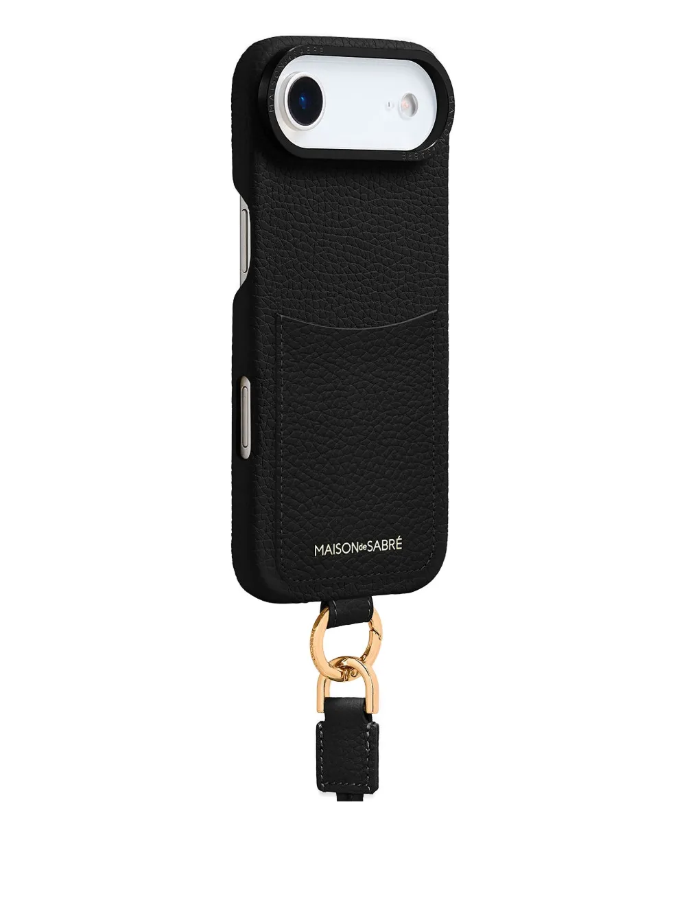 Maison De Sabre The Sling Card-slot Iphone 17 Air Case In Black