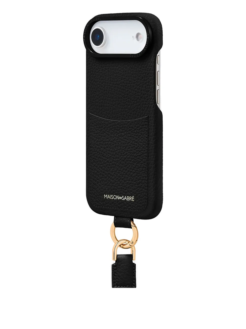 Maison De Sabre The Sling Card-slot Iphone 17 Air Case In Black