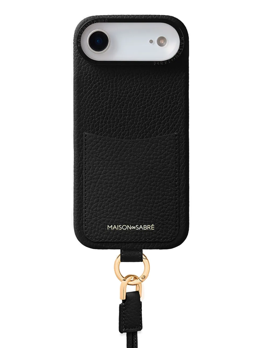 MAISON de SABRÉ The Sling card-slot iPhone 17 air case - Nero