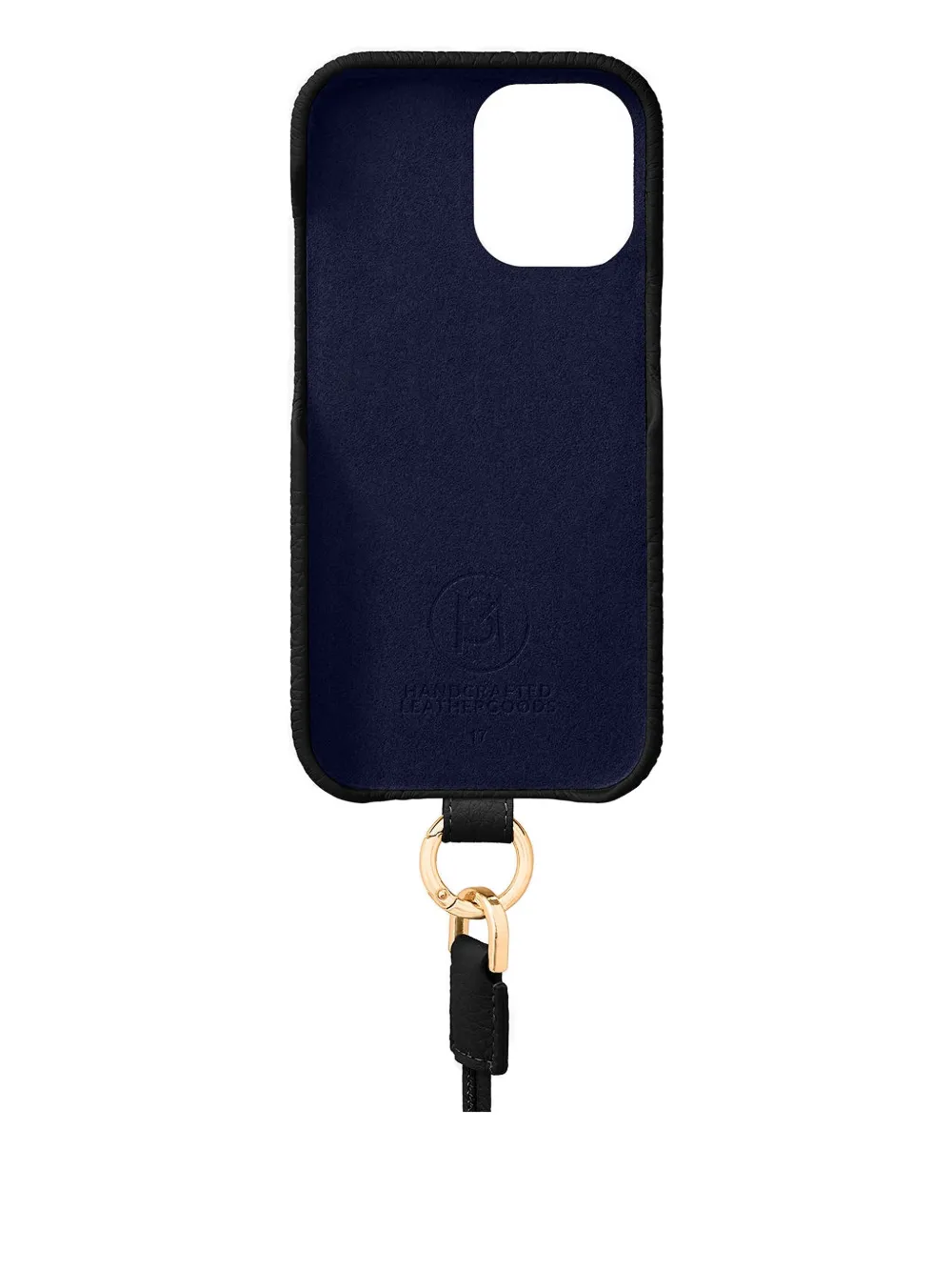 Maison De Sabre The Sling Card-slot Iphone 17 Case In Black