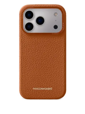 MAISON De SABRÉ Leather iPhone 17 Pro Case | Green | FARFETCH