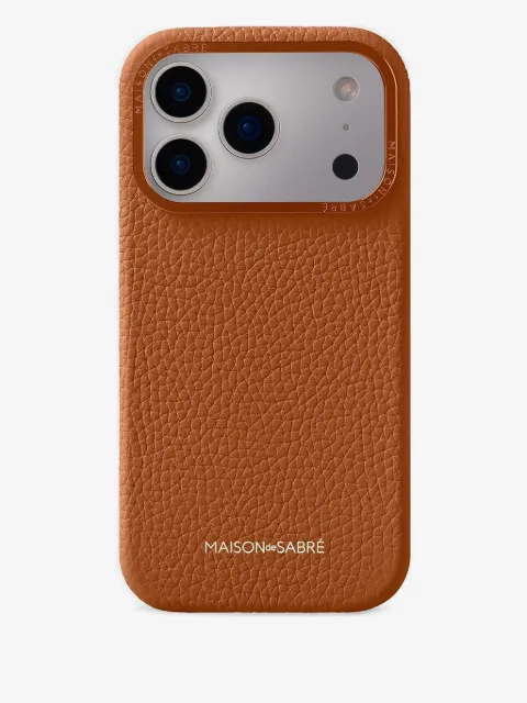 MAISON de SABRÉ leather iPhone 17 Pro Max case