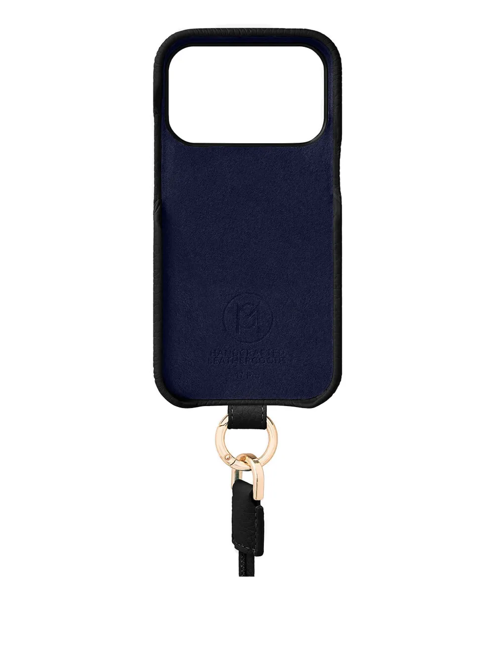 Maison De Sabre The Sling Card-slot Lanyard Iphone 17 Pro Case In Black
