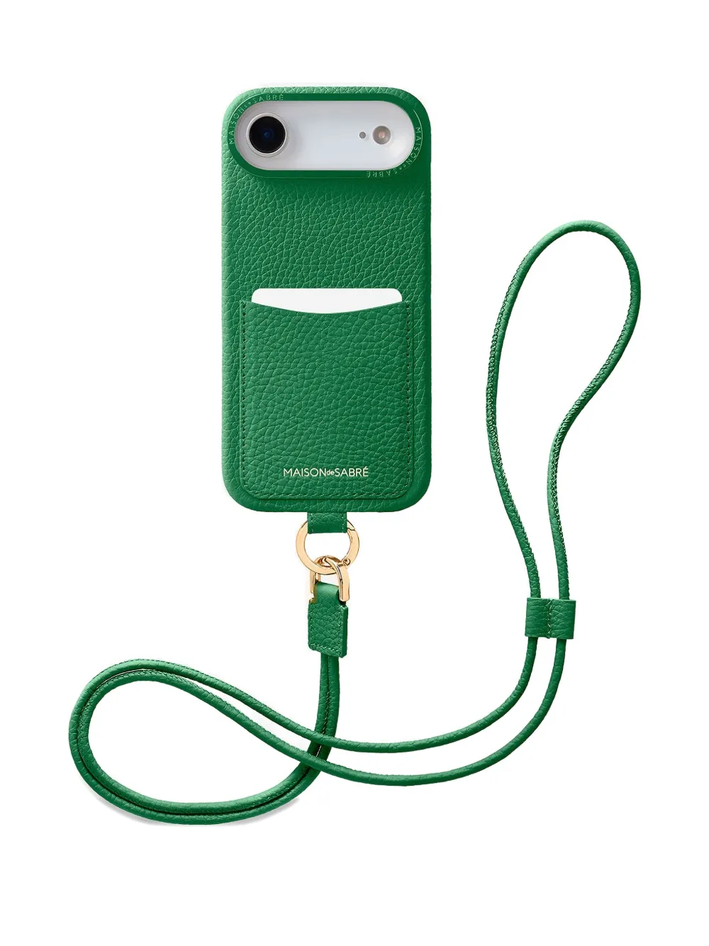 Maison De Sabre The Sling Card-slot Iphone 17 Air Case In Green
