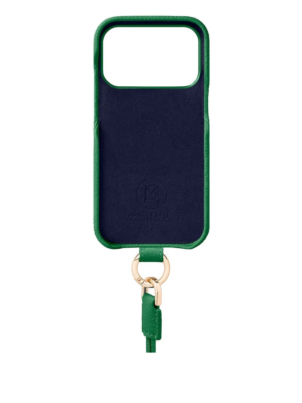 Maison De Sabre The Sling Card-slot Lanyard Iphone 17 Pro Case In Green