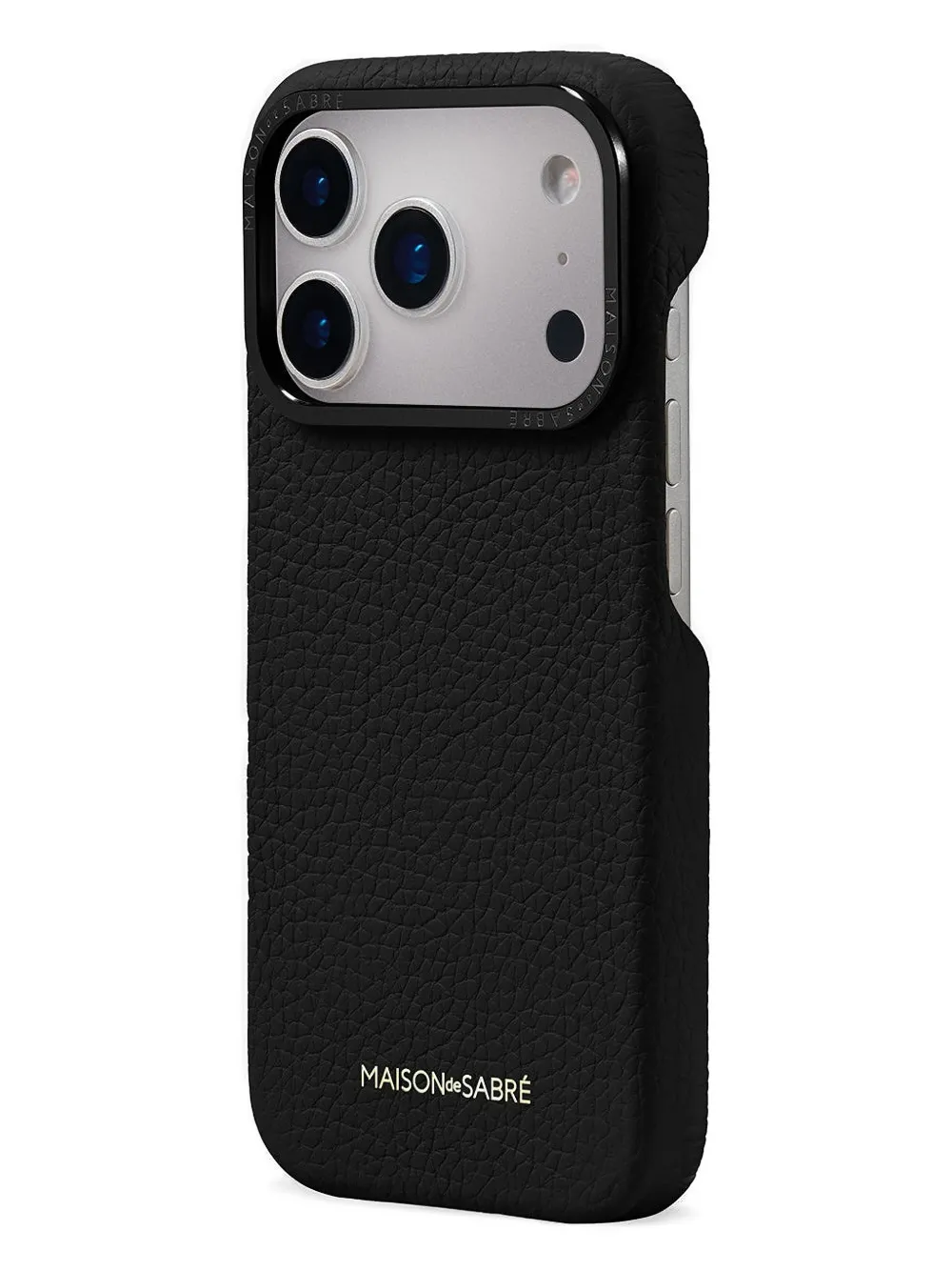 MAISON de SABRÉ logo-lettering iPhone 17 pro max case | Black | Image 1
