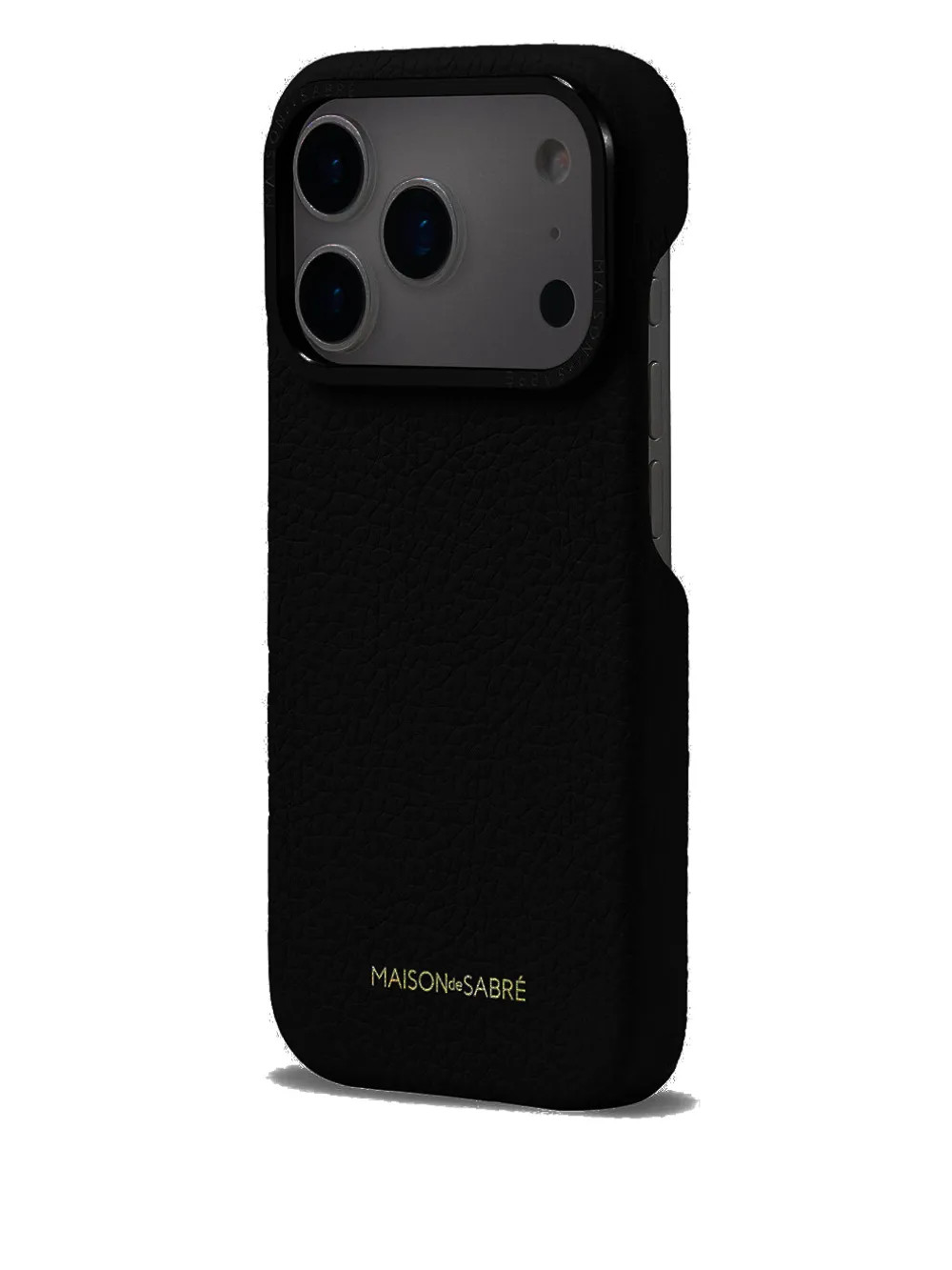 MAISON de SABRÉ logo-lettering iPhone 17 pro max case - Nero