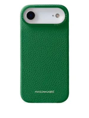 MAISON De SABRÉ レザー iPhone 17 Pro ケース | グリーン | FARFETCH JP