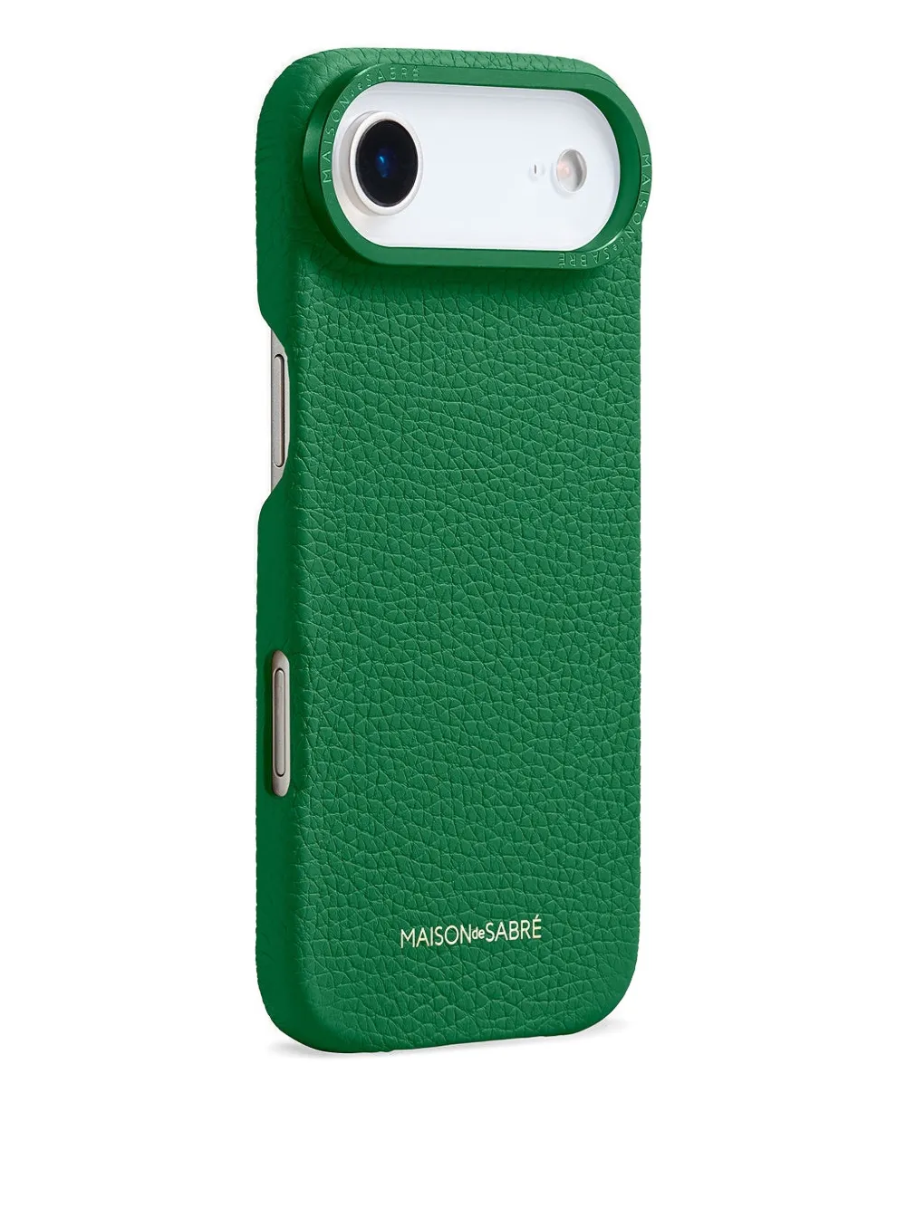 Maison De Sabre Logo-lettering Iphone 17 Air Case In Green