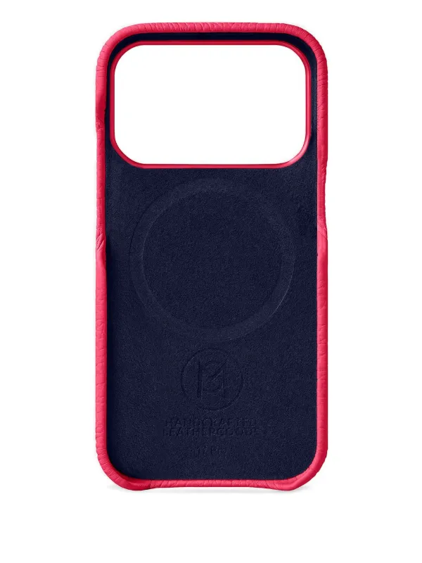 MAISON De SABRÉ Leather iPhone 17 Pro Case | Pink | FARFETCH CA