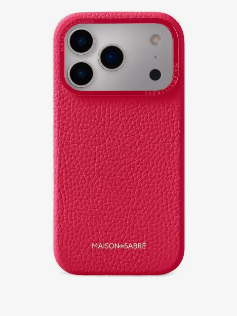 MAISON de SABRÉ leather iPhone 17 Pro case