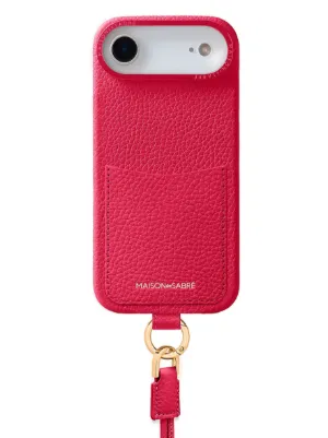 MAISON De SABRÉ Sling iPhone 17 Case | Pink | FARFETCH JO