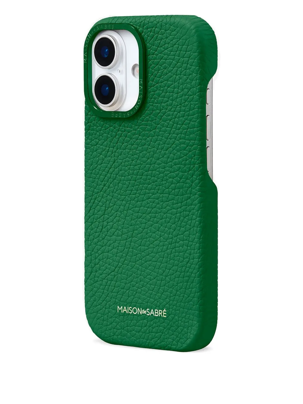 Maison De Sabre Logo-detail Iphone 17 Case In Green