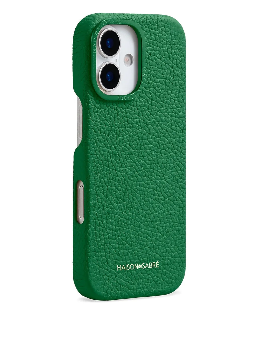 Maison De Sabre Logo-detail Iphone 17 Case In Green