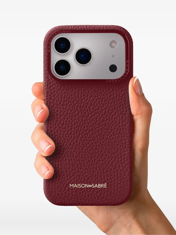 MAISON De SABRÉ レザー iPhone 17 Pro ケース | レッド | FARFETCH JP
