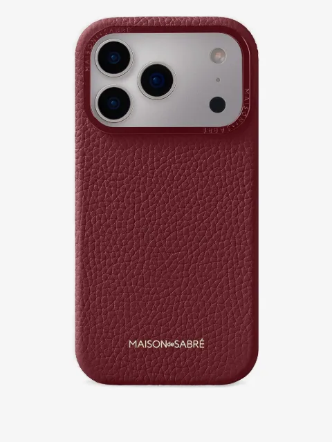 MAISON de SABRÉ leather iPhone 17 Pro case