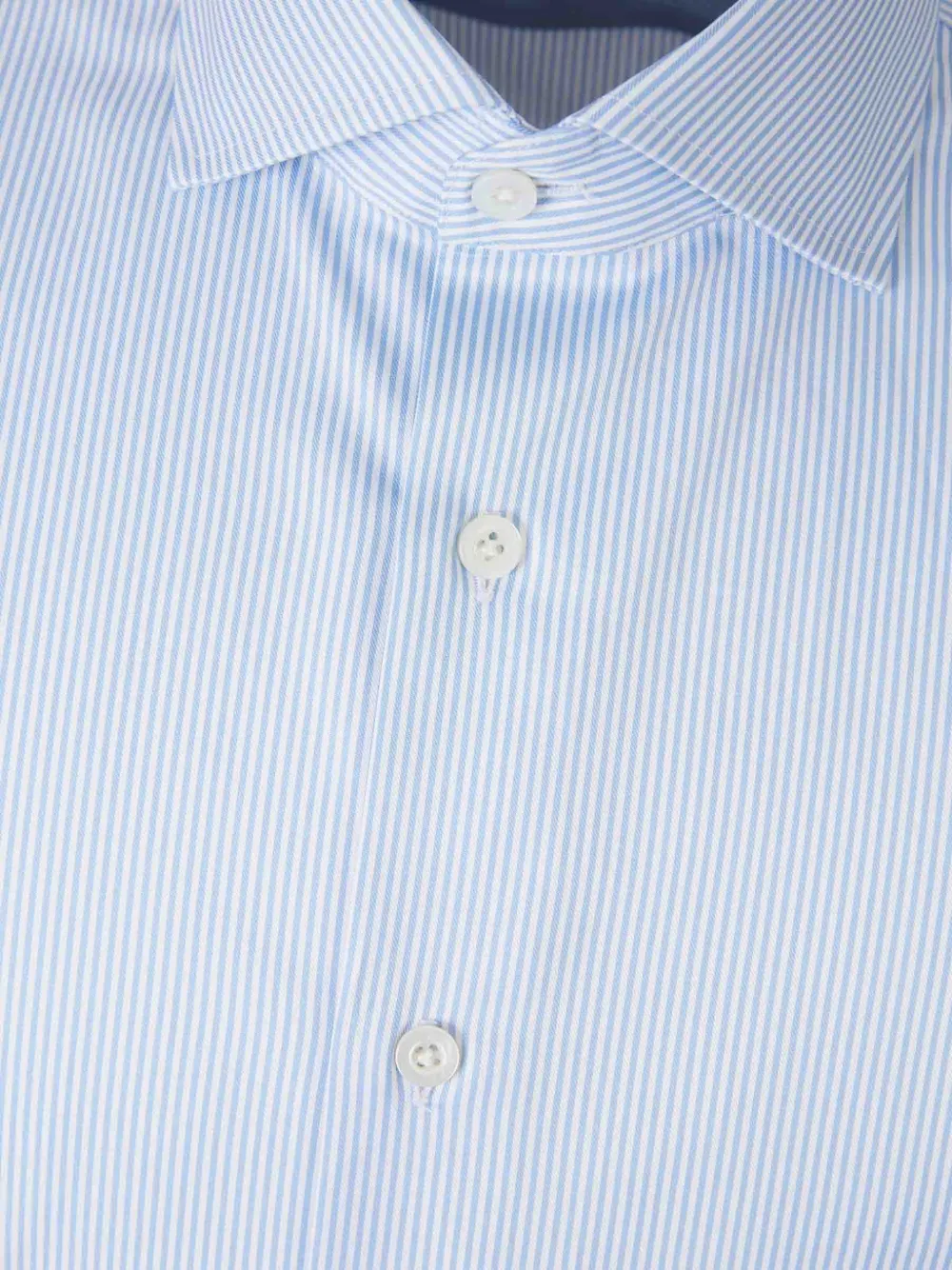  Atelier Munro Classic Button Shirt - Blue 