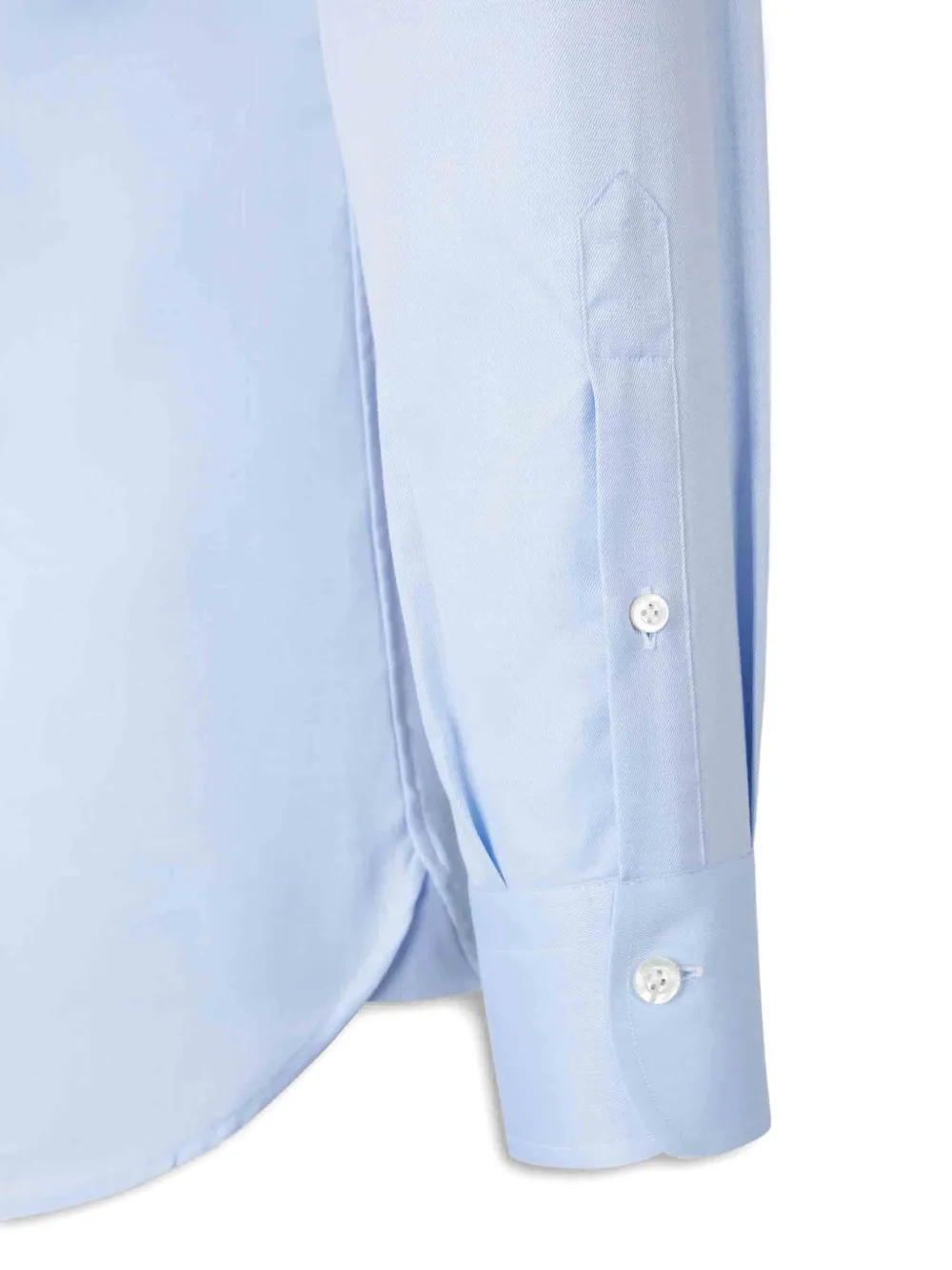 Buttoned Ribbed Dress Shirt