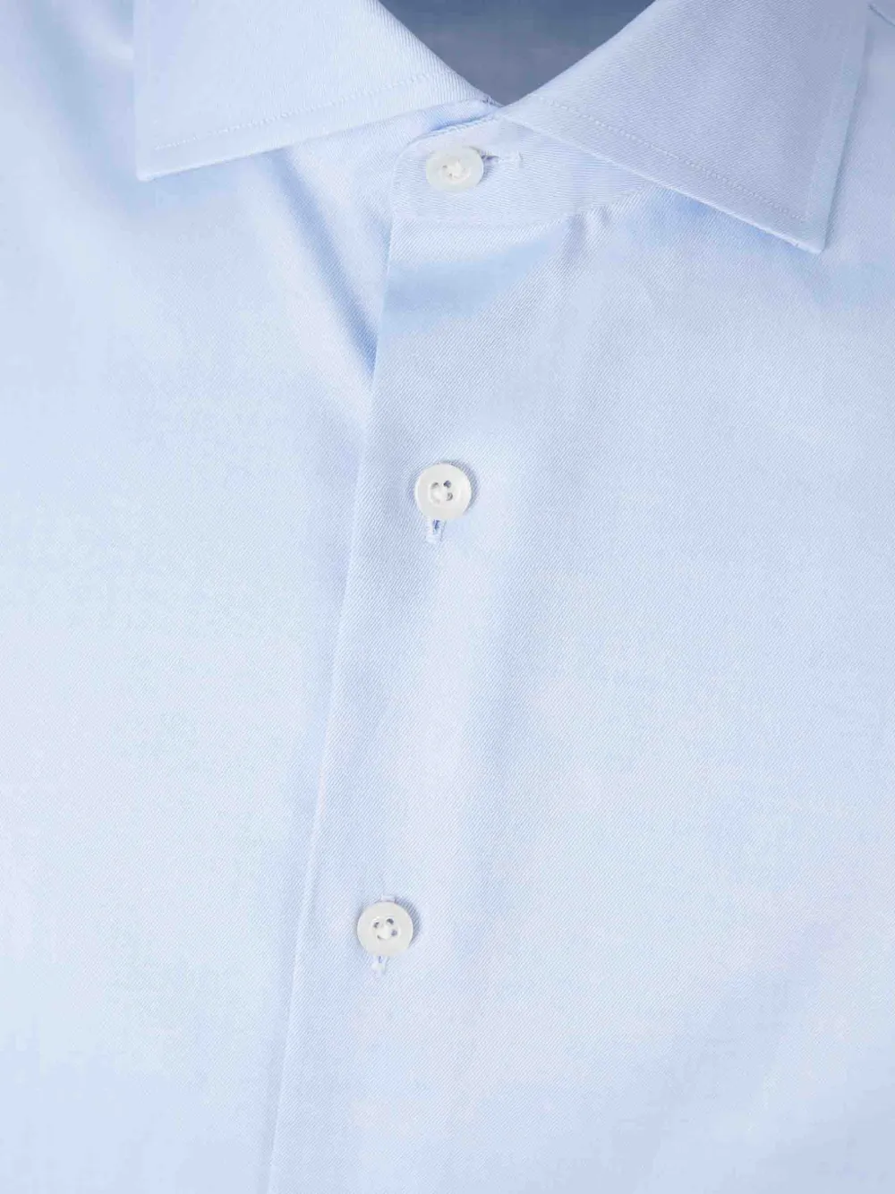 Buttoned Ribbed Dress Shirt