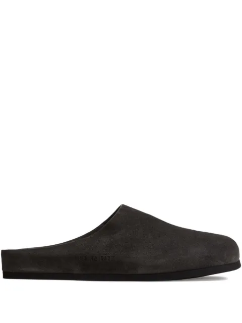 Common Projects suede flat mules 